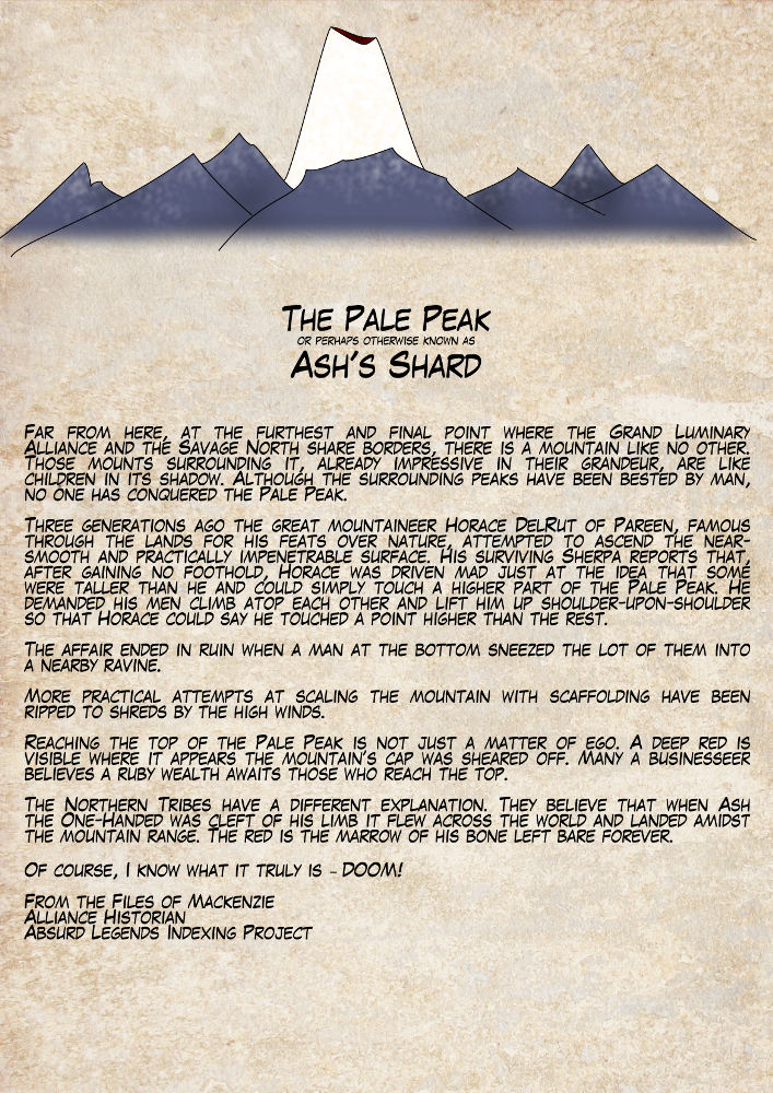 The Pale Peak