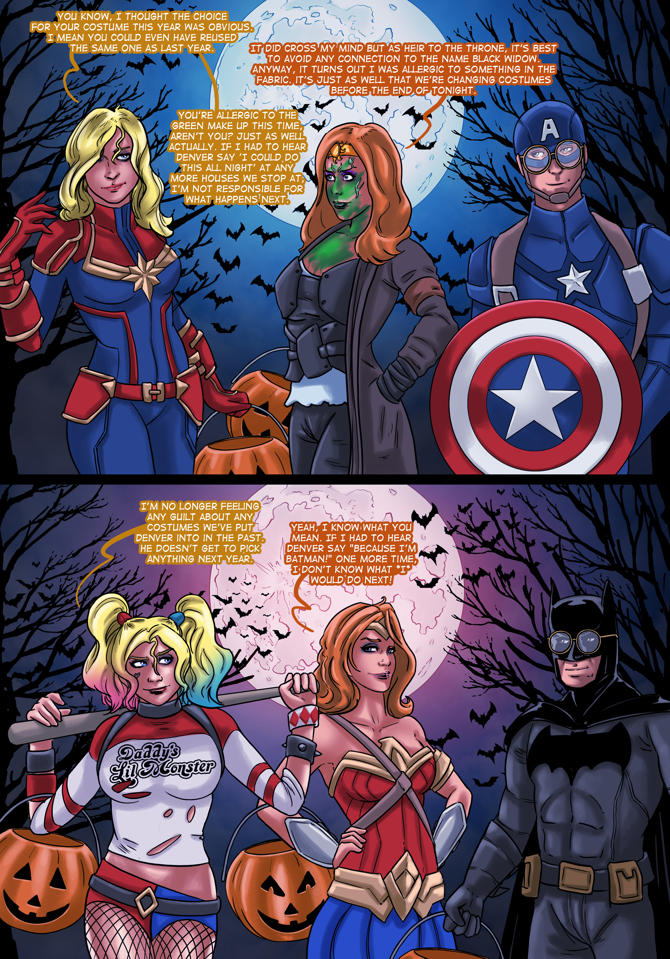 Marvel Vs Dc Exiern Halloween Special 19 Exiern